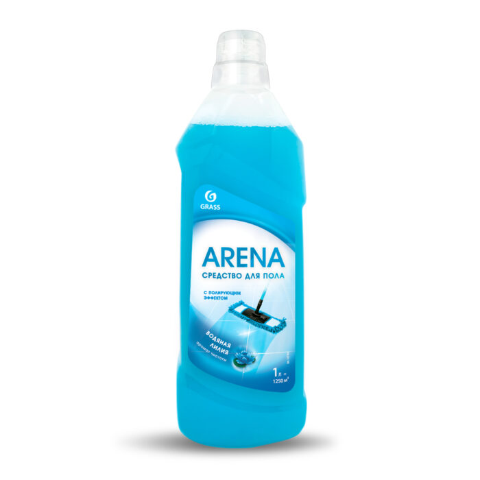 Средство для пола с полирующим эффектом "Arena Водяная лилия"