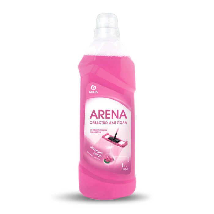 Средство для пола с полирующим эффектом"Arena Цветущий лотос"