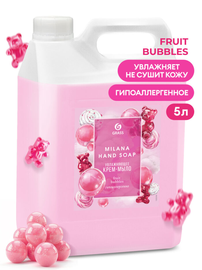 Жидкое мыло "Milana" fruit bubbles