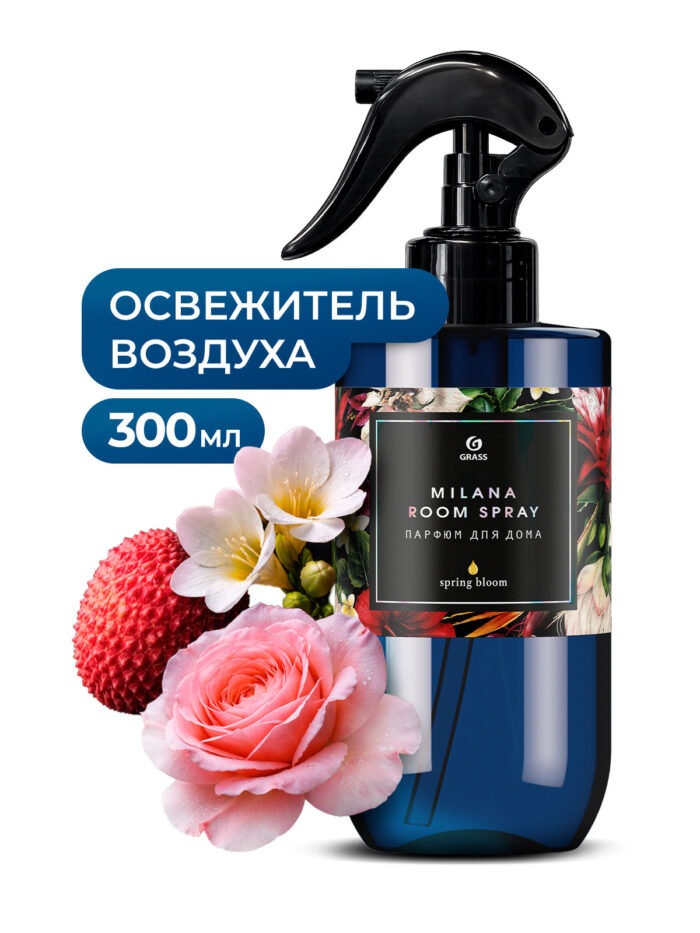 Парфюмированный жидкий освежитель воздуха Milana Spring Bloom