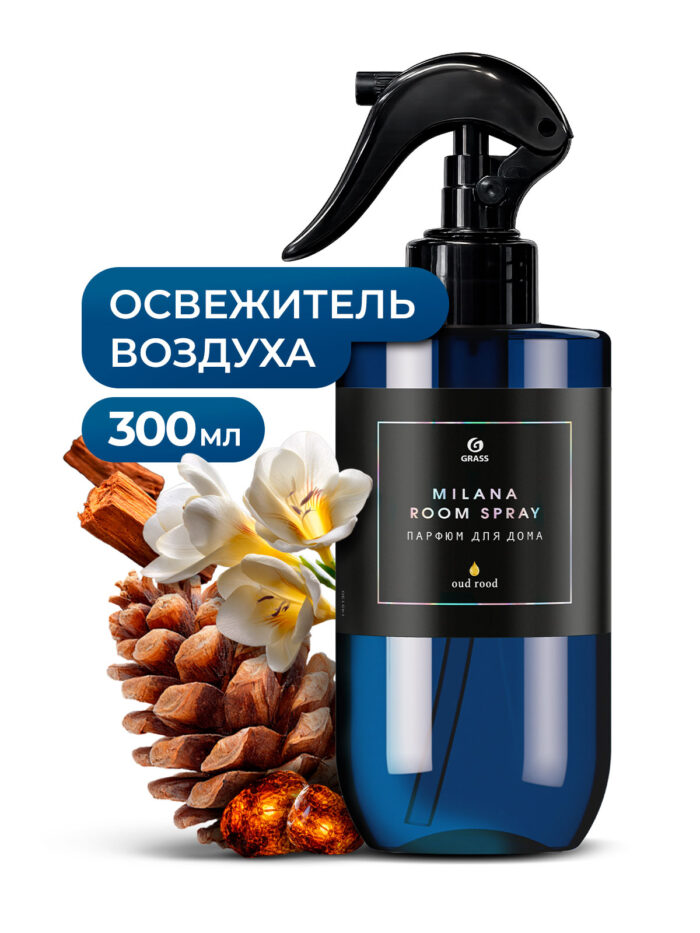 Парфюмированный жидкий освежитель воздуха Milana Oud Rood