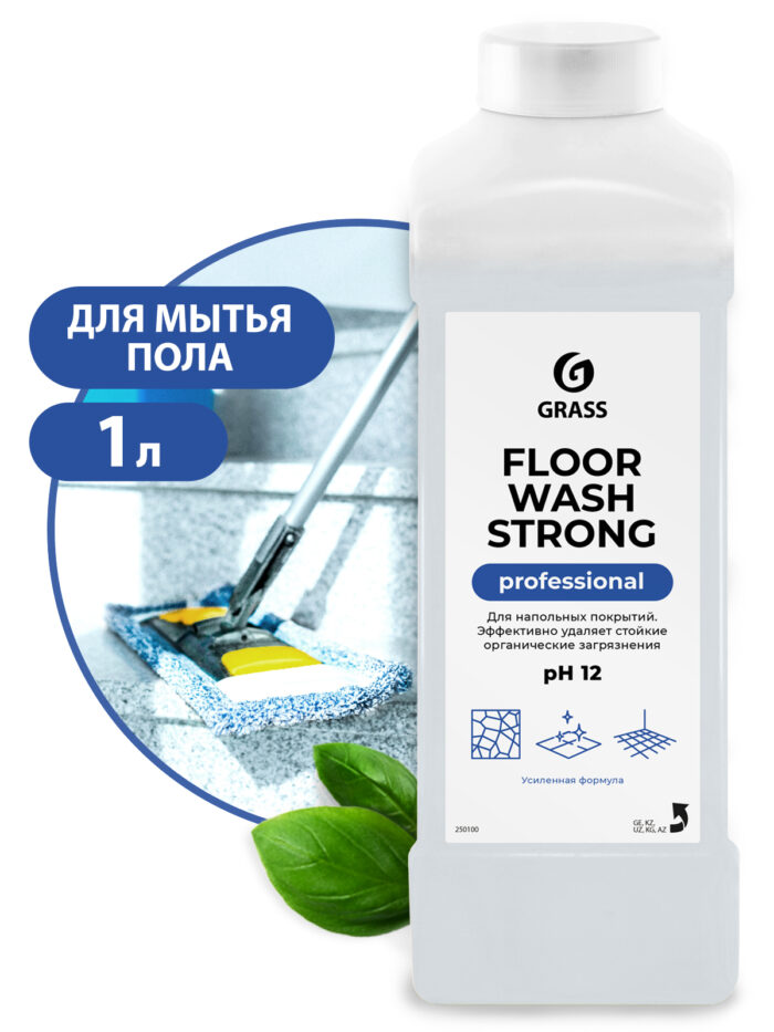 Щелочное средство для мытья пола Floor wash strong