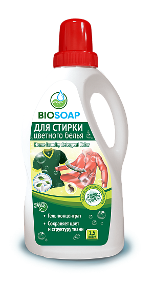 BIOSOAP. Средство для стирки цветного белья