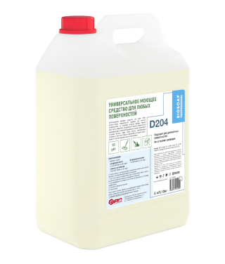 D204 — Универсальное моющее средство для любых поверхностей